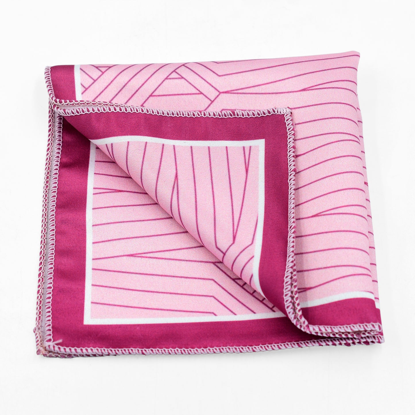 Pink Is Cute Pocket Square