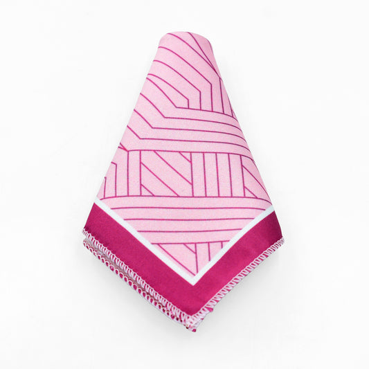 Pink Is Cute Pocket Square