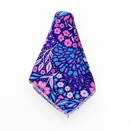 Aqua Plants Pocket Square