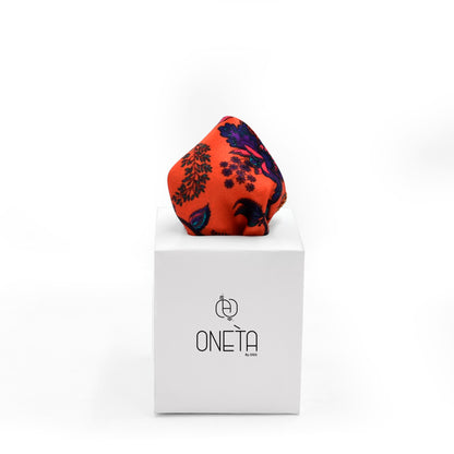 Eye Catching Orange Pocket Square