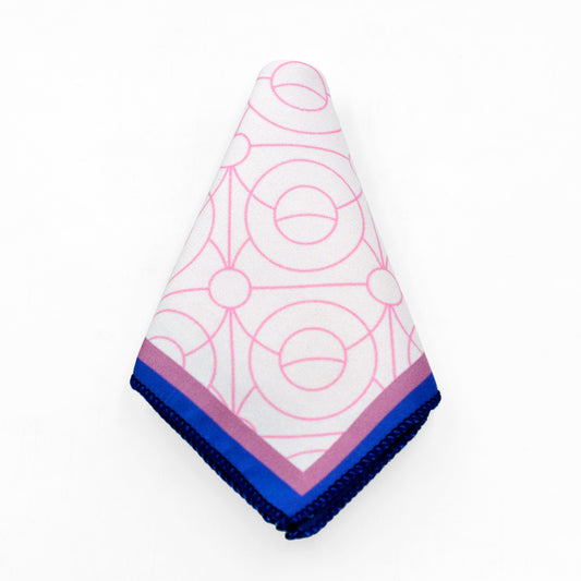 Look Within Circles Pocket Square