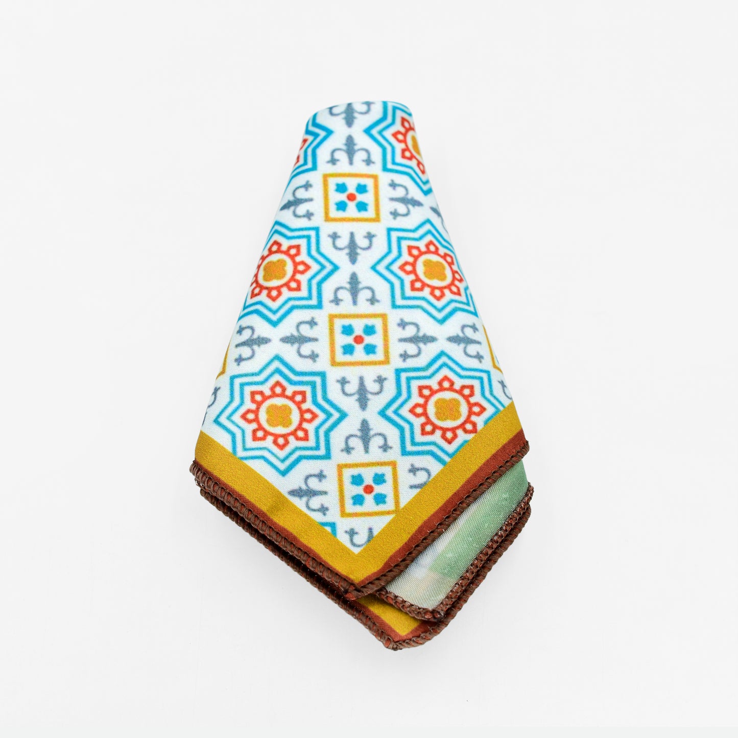 Connecting Blues Pocket Square