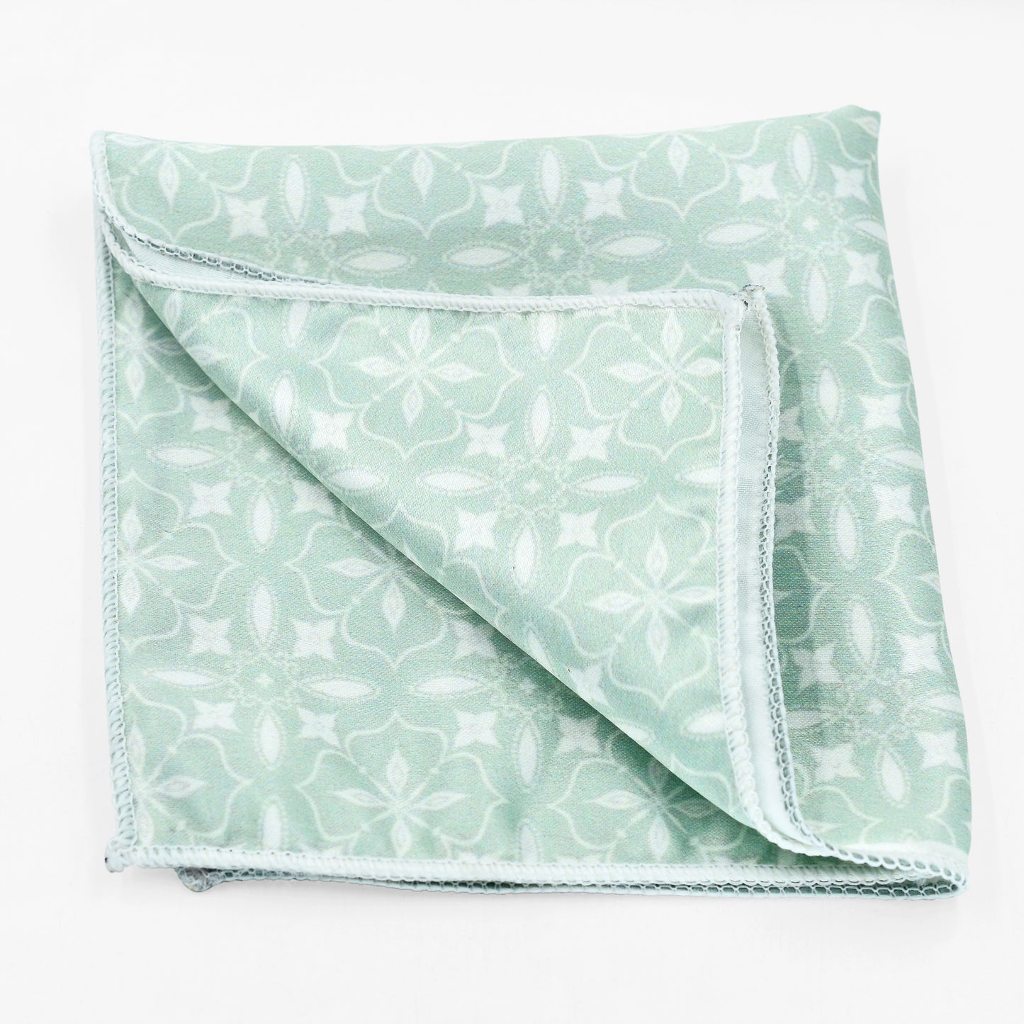 Soothing Blue Pocket Square