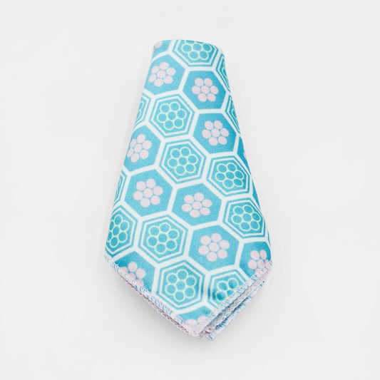 Enclosed Flowers Pocket Square