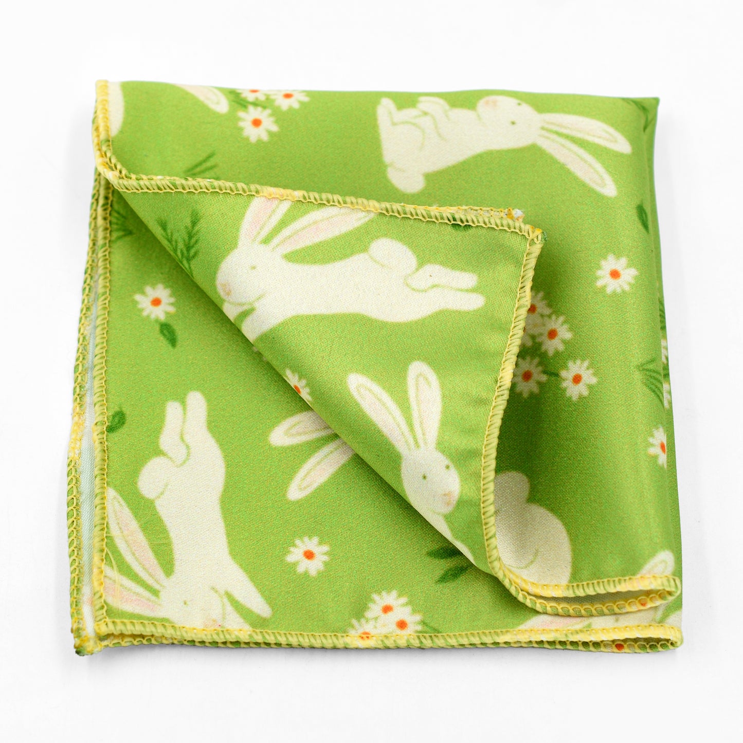 Rabbit In The Garden Pocket Square