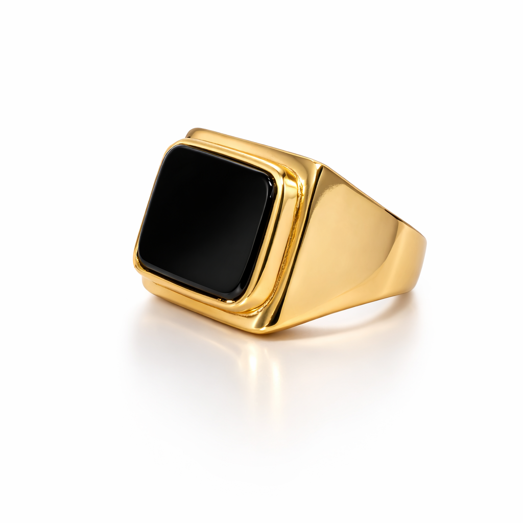 Midnight Signet Ring