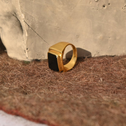 Midnight Signet Ring
