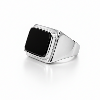 Midnight Signet Ring