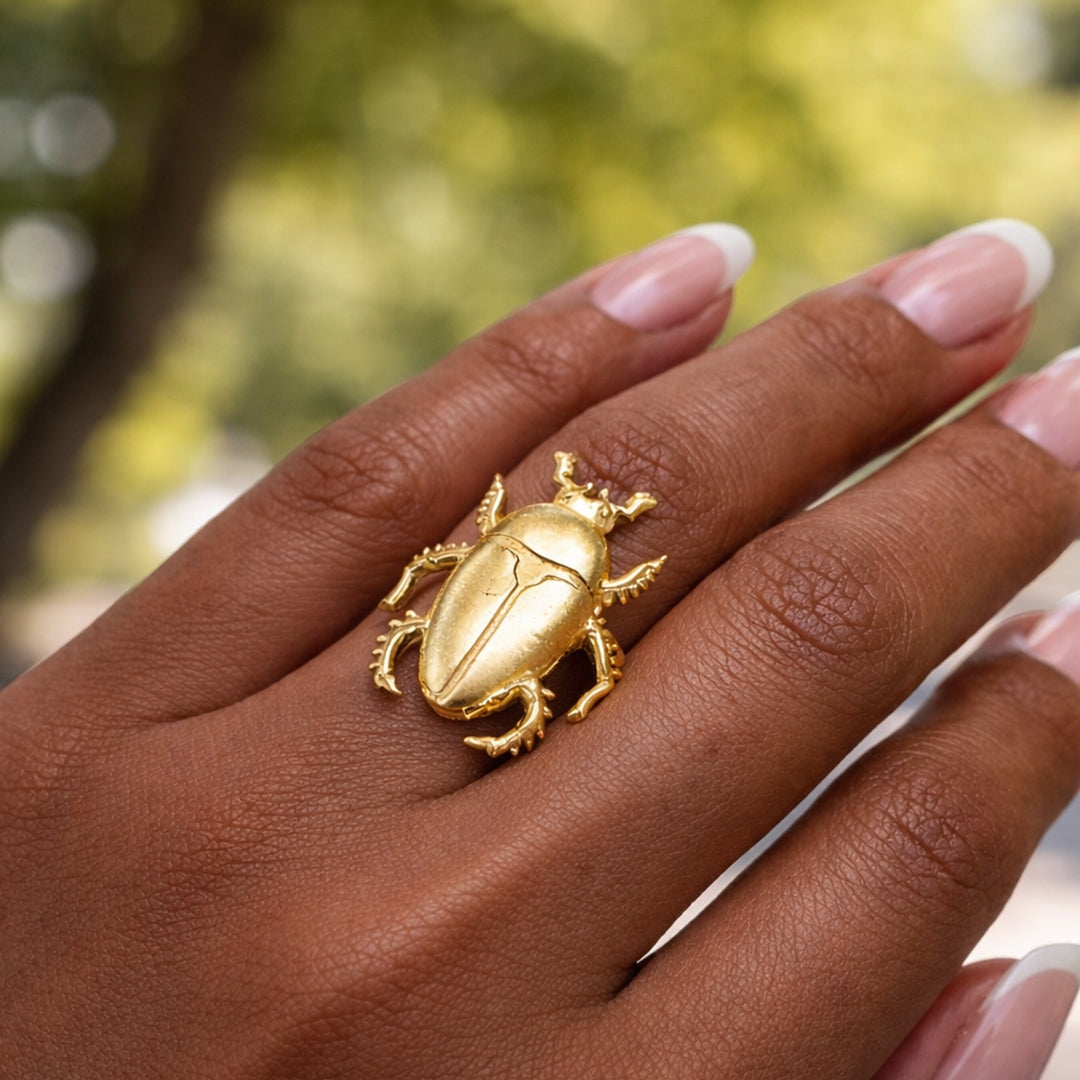 Regal Beetle Ring