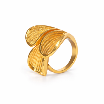Leaf Whisper Ring
