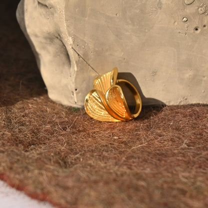 Leaf Whisper Ring