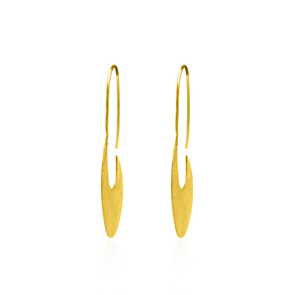 Forget Me Not Hoop Earrings
