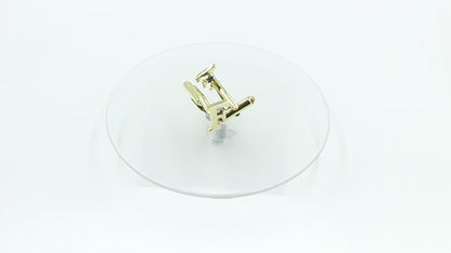 Letter F Initial Cufflinks