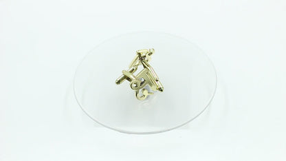 क्ष Initial Cufflinks