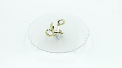 Letter Q Initial Cufflinks