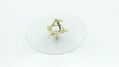 य Initial Cufflinks