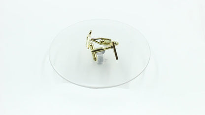 ष Initial Cufflinks