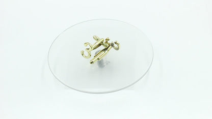 Number Three Cufflinks