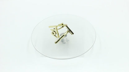 ज्ञ Initial Cufflinks