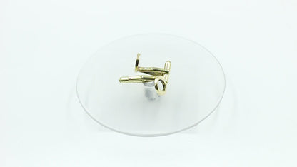 Letter O Initial Cufflinks