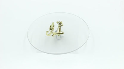 Letter S Initial Cufflinks
